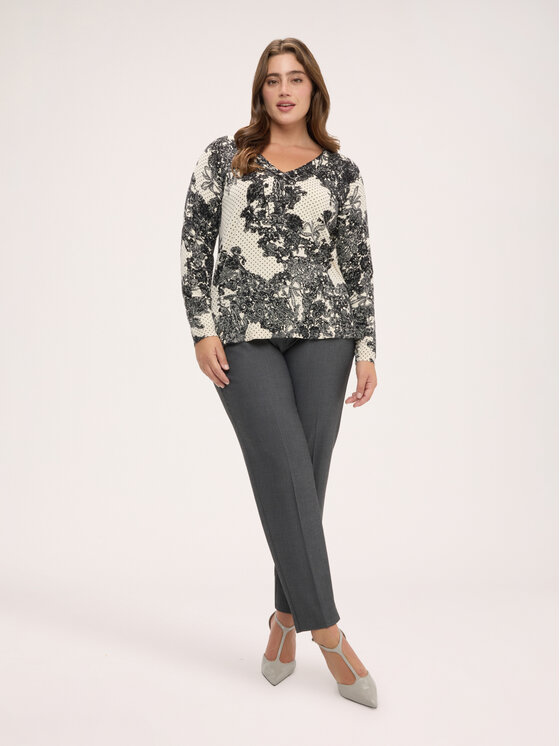 Fiorella Rubino Fiorella Rubino Maglione M583L008881N0S1 Nero Regular Fit
