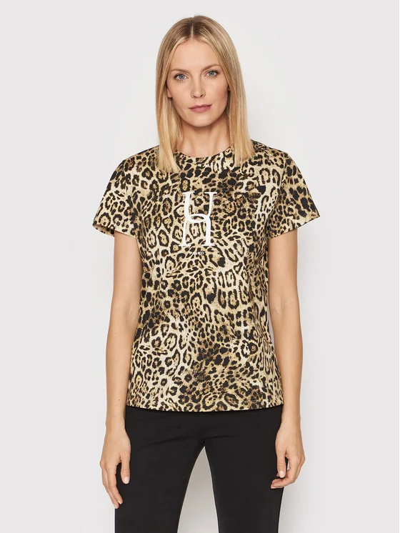 Pinko T-Shirt Castagno 1Q10D9 ZS30 Braun Regular Fit