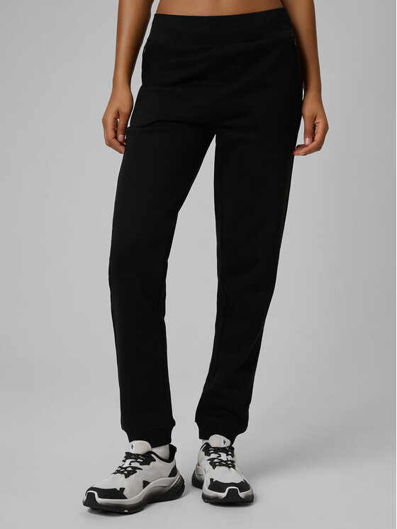 4F 4F Pantaloni da tuta 4FRMM00TTROF1843-20S Nero Regular Fit