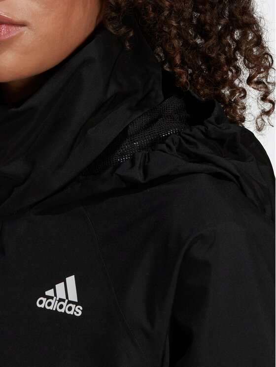 adidas adidas Μπουφάν μεταβατικό BSC 3-Stripes RAIN.RDY H65759 Μαύρο Regular Fit