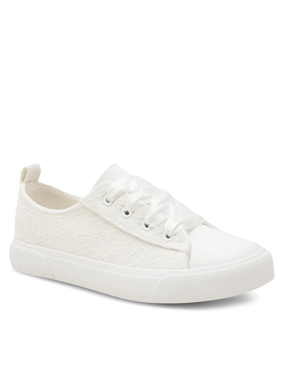 Nelli Blu Nelli Blu Sneakers aus Stoff CSS20377-30 Weiß