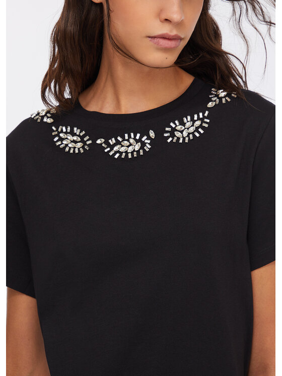 Liu Jo Liu Jo T-shirt MF5344J6308L9019 Nero Regular Fit