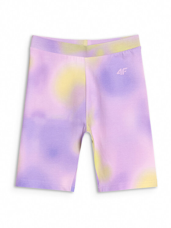 4F 4F Kolarki SWELLS OF THE OCEAN Fioletowy jasny Slim Fit