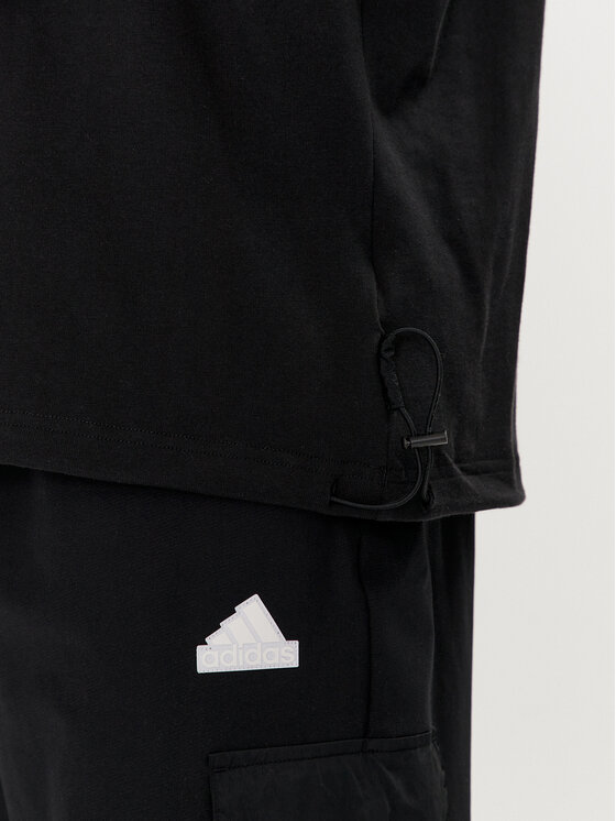 adidas adidas Majica City Escape IR5171 Črna Loose Fit