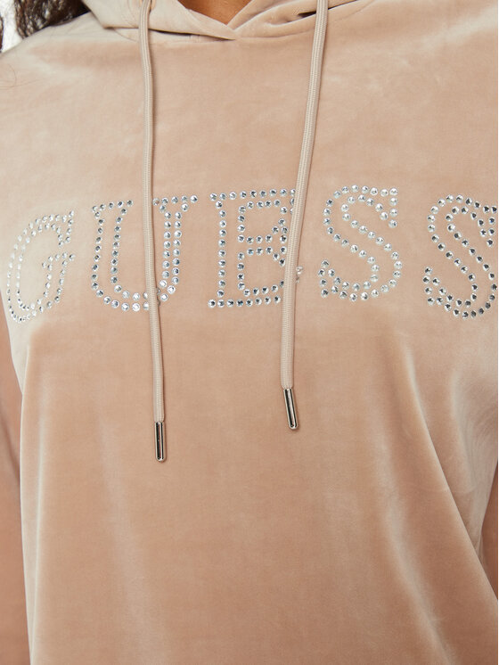 Guess Guess Džemperis V4RQ25 KBXI2 Smėlio Regular Fit