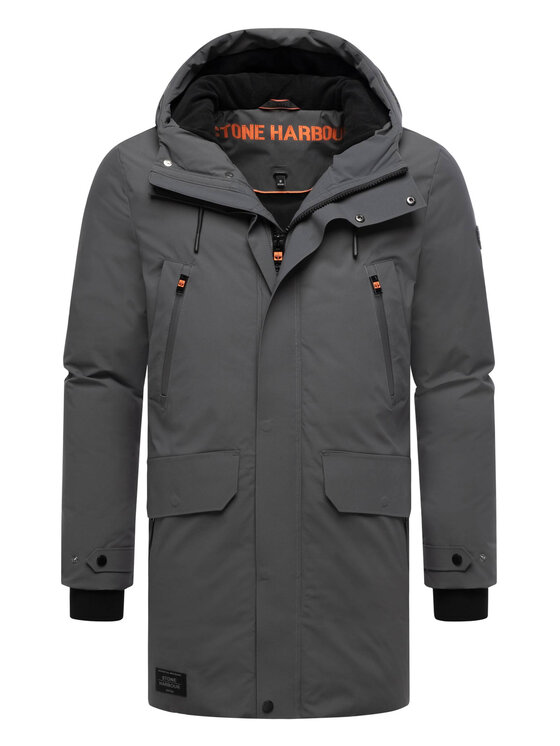 Stone Harbour Stone Harbour Kurtka zimowa Kitraan Szary Regular Fit