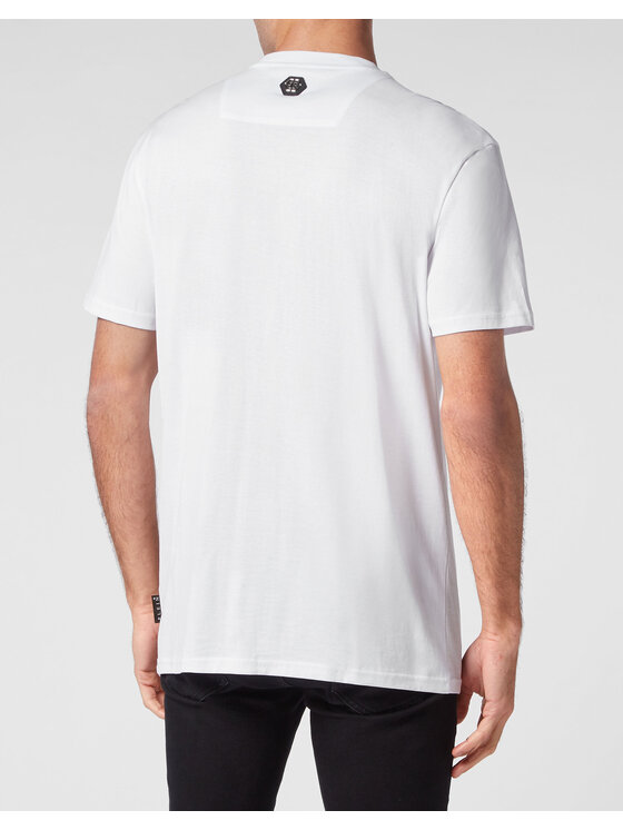 PHILIPP PLEIN PHILIPP PLEIN T-shirt 851 Bianco Regular Fit