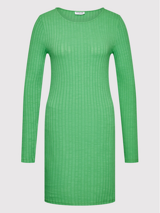 Noisy May Noisy May Vsakodnevna obleka Paula 27021494 Zelena Slim Fit