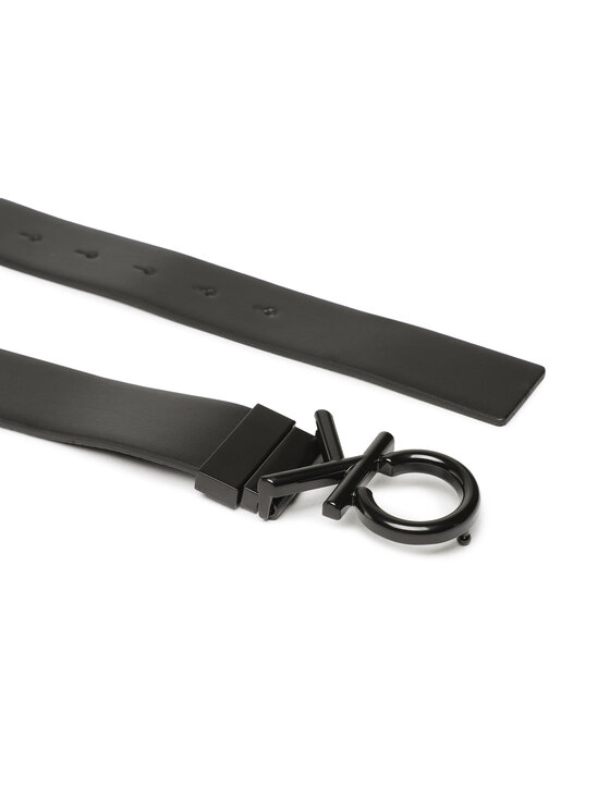 Calvin Klein Calvin Klein Pasek Męski Adjrev Ck Metal Bombe Mono 35Mm K50K509964 Czarny