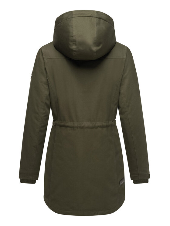 Navahoo Navahoo Kurtka zimowa Winterfunke Zielony Regular Fit