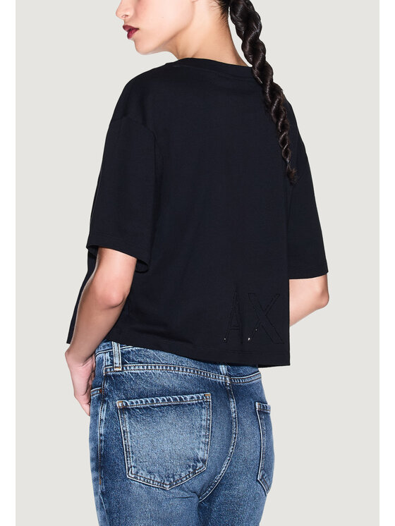 Armani Exchange Armani Exchange T-shirt XW001709 AF17172 Nero Casual Fit