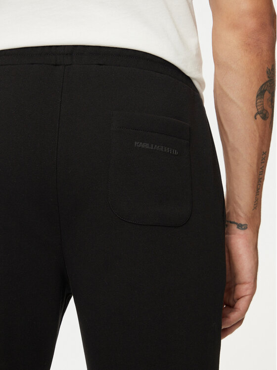 KARL LAGERFELD KARL LAGERFELD Pantaloni da tuta 705038 544910 Nero Regular Fit