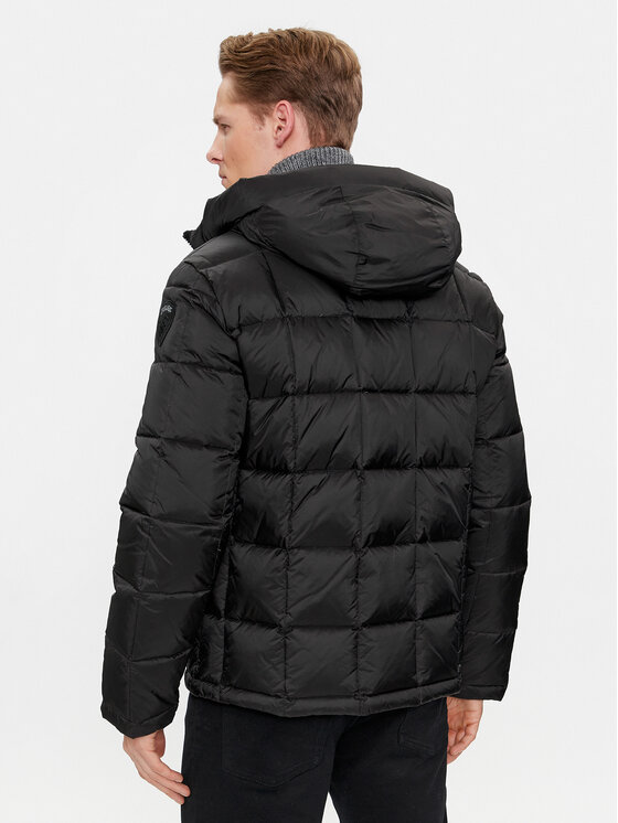 Blauer Blauer Kurtka zimowa 23WBLUC03008 Czarny Regular Fit