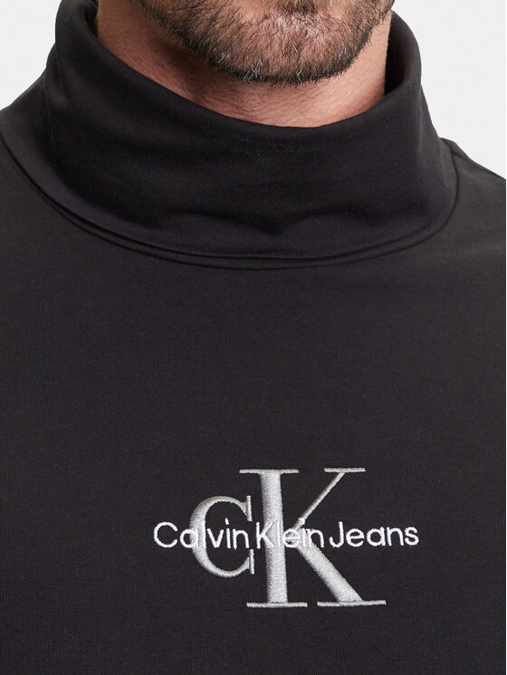 Calvin Klein Jeans Calvin Klein Jeans Golfas J30J321701 Juoda Slim Fit