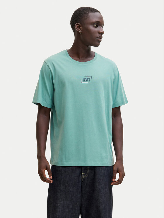 Jack & Jones Tricou Corp Graphic 12268415 Turcoaz Regular Fit