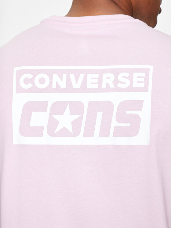 Converse Converse Тишърт M Cons Tee 10021134-A26 Виолетов Regular Fit