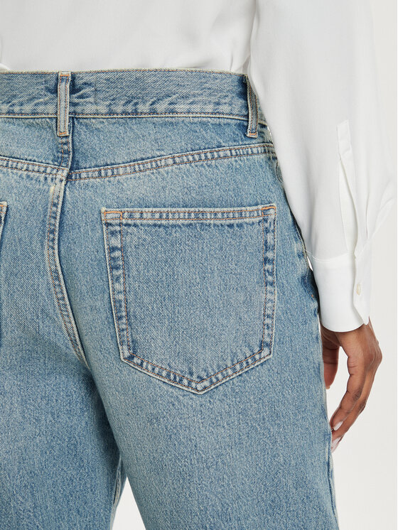 ONLY ONLY Džínsy Robyn 15333533 Modrá Straight Fit