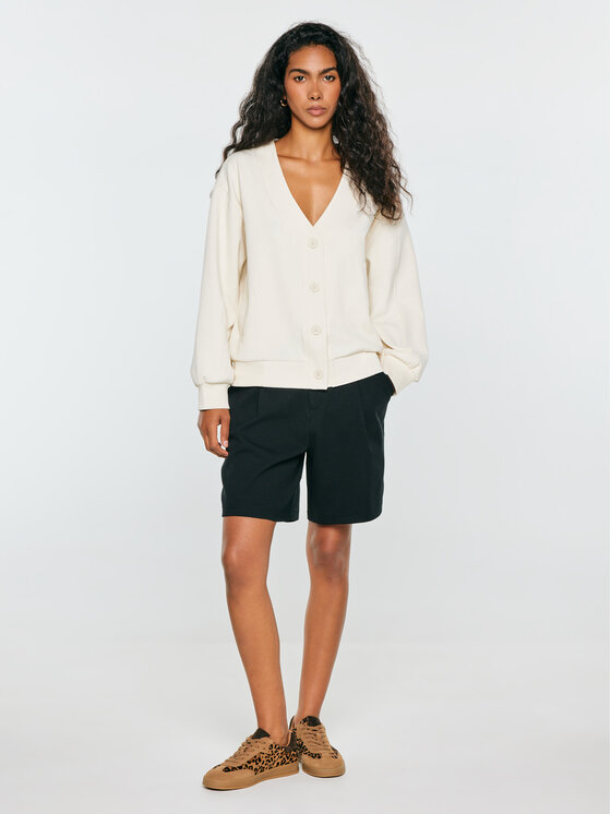 BIG STAR BIG STAR Bermudy ELISANA Czarny Basic Fit