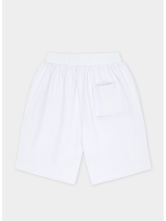 Pako Lorente Pako Lorente Szorty sportowe C22SF-WS-00 Biały Oversize