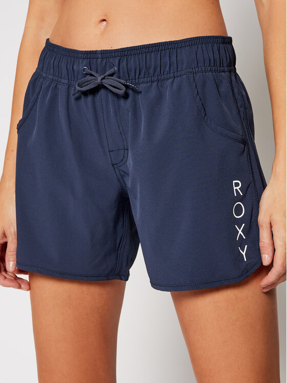 Roxy Roxy Paplūdimio šortai Classics 5 Inch ERJBS03139 Tamsiai mėlyna Regular Fit
