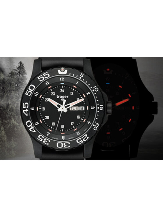 Traser Traser Zegarek TS-100378 Czarny