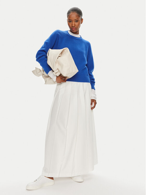 Weekend Max Mara Weekend Max Mara Džemper Gabbia 2425366162 Tamnoplava Regular Fit