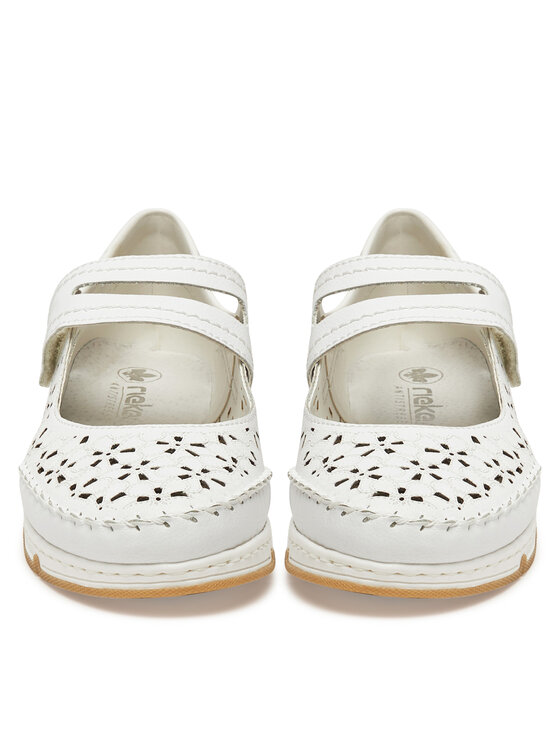 Rieker Rieker Scarpe basse 49977-80 Bianco