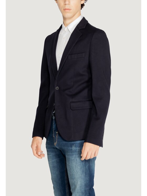 Antony Morato Antony Morato Σακάκι ASHE SUPER STRETCH TWILL Μπλε Stretch Fit
