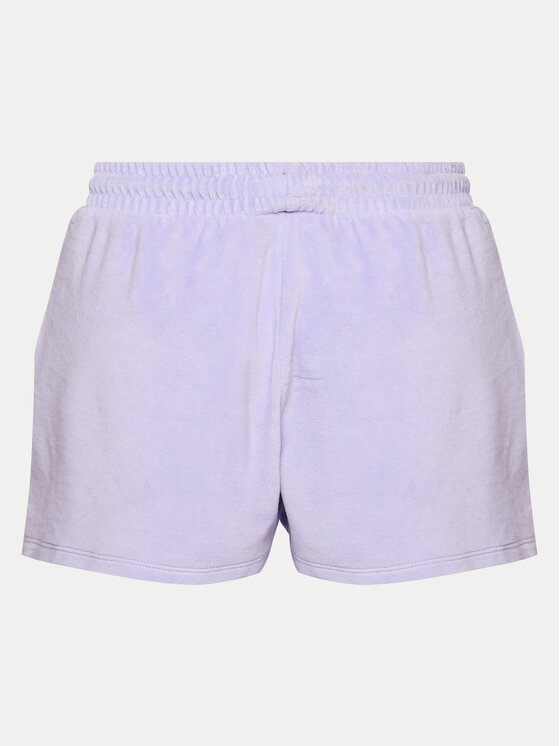 Hunkemöller Hunkemöller Pantaloncini del pigiama Velvet 205107 Viola Regular Fit