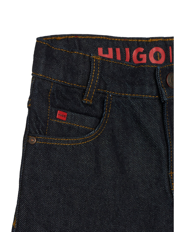 HUGO HUGO Jeansy G00983 S Granatowy Regular Fit