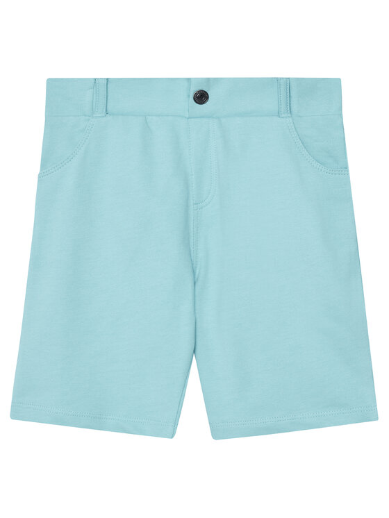 Guess Guess Súprava tričko a športové šortky N6GG00 K8HM4 Modrá Regular Fit