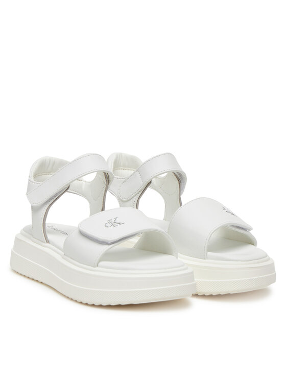 Calvin Klein Jeans Calvin Klein Jeans Sandali V3A2-82047-1013X M Bela