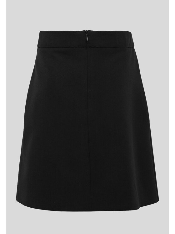 SLY SLY Spódnica 5S-305A Czarny Comfortable Fit