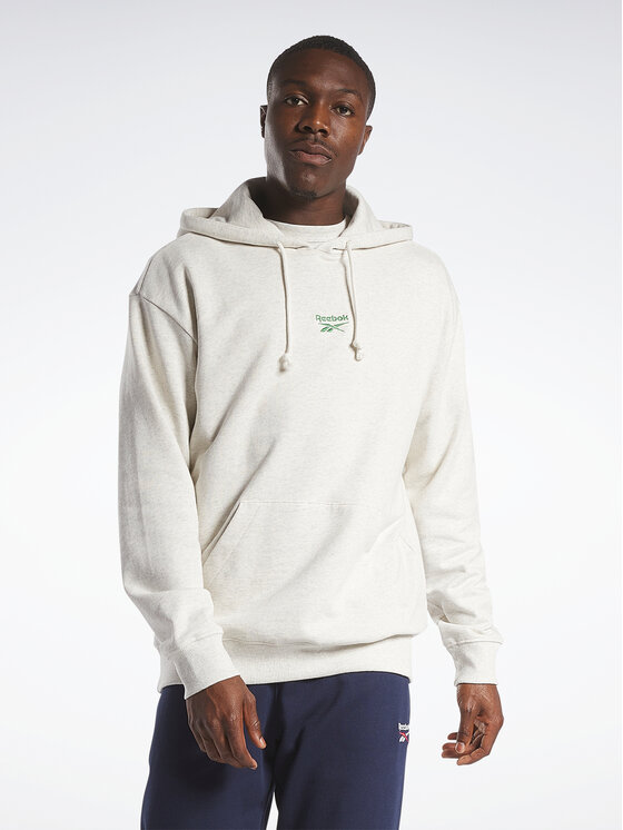 Reebok Džemperis ar kapuci Classics Small Vector Hoodie HS7152 Pelēks