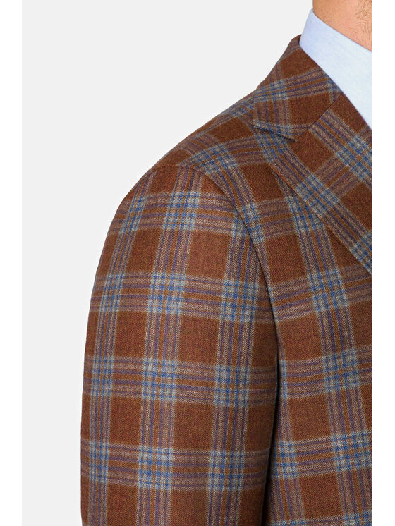 Lancerto Lancerto Marynarka Karlskrona Kolorowy Slim Fit