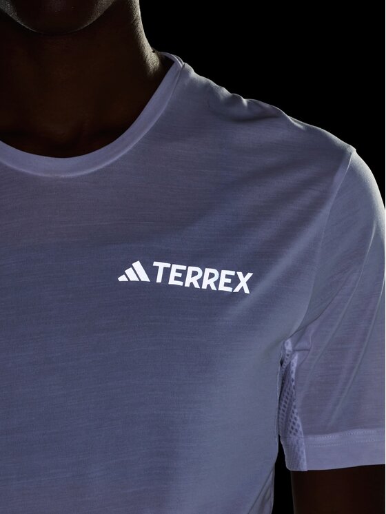 adidas adidas Koszulka techniczna Terrex Xperior Climacool+ Tee Biały Regular Fit