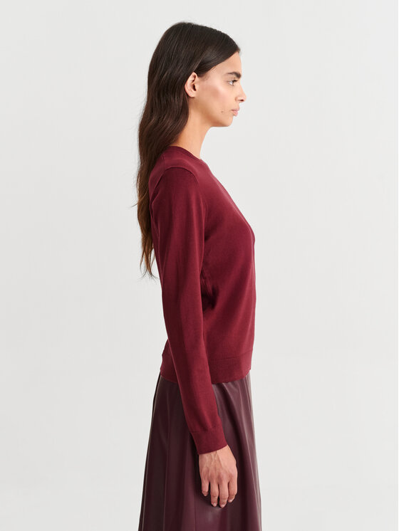 TATUUM TATUUM Sweter LOKI Czerwony Fitted Fit