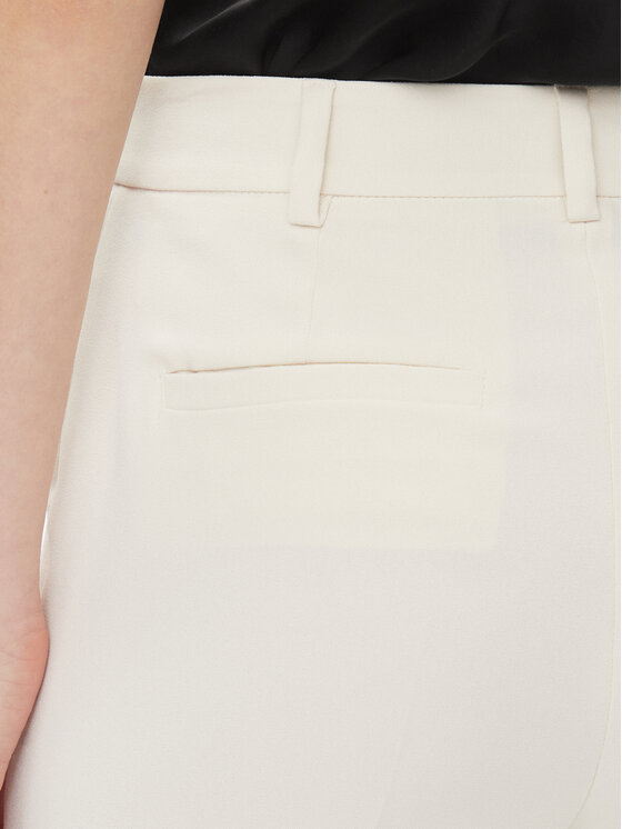 MAX&Co. MAX&Co. Auduma bikses Gennaio Balts Regular Fit