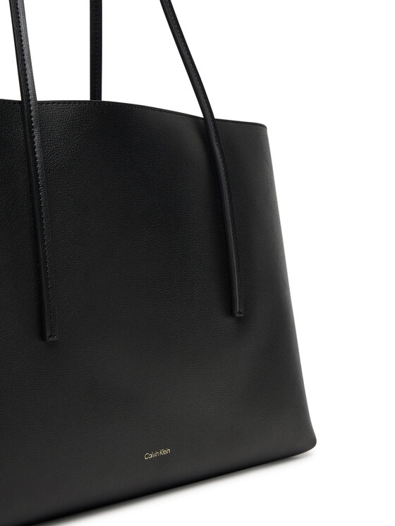 Calvin Klein Calvin Klein Τσάντα Foil Logo Tote W/Pouch LV04F3274G Μαύρο