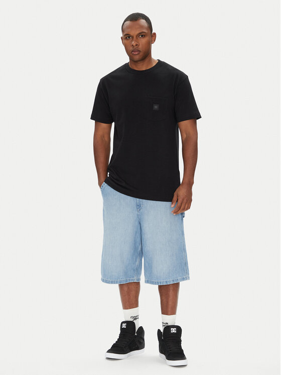 DC DC T-shirt ADYKT03246 Nero Regular Fit