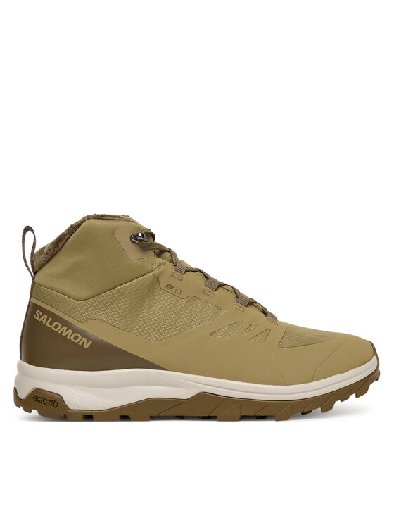 Salomon Salomon Туристически Outsnap Waterproof L47854000 Каки