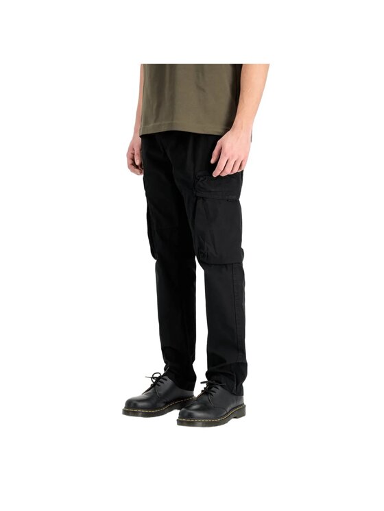 Alpha Industries Alpha Industries Spodnie materiałowe AI.266203 Czarny Regular Fit