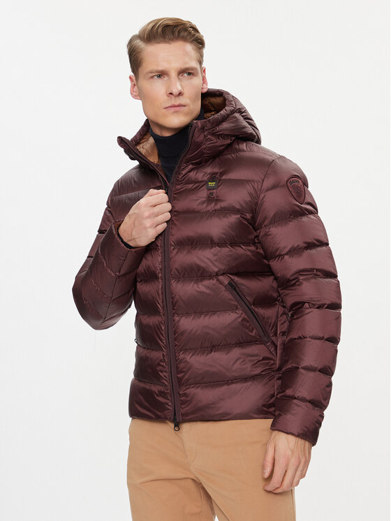 Blauer Blauer Pernata jakna 23WBLUC03075 Smeđa Regular Fit
