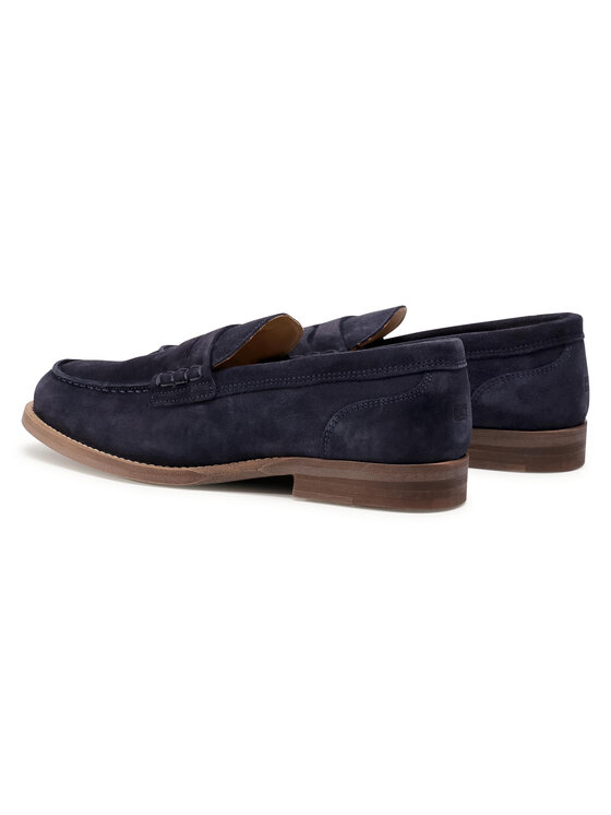 tommy hilfiger suede loafers