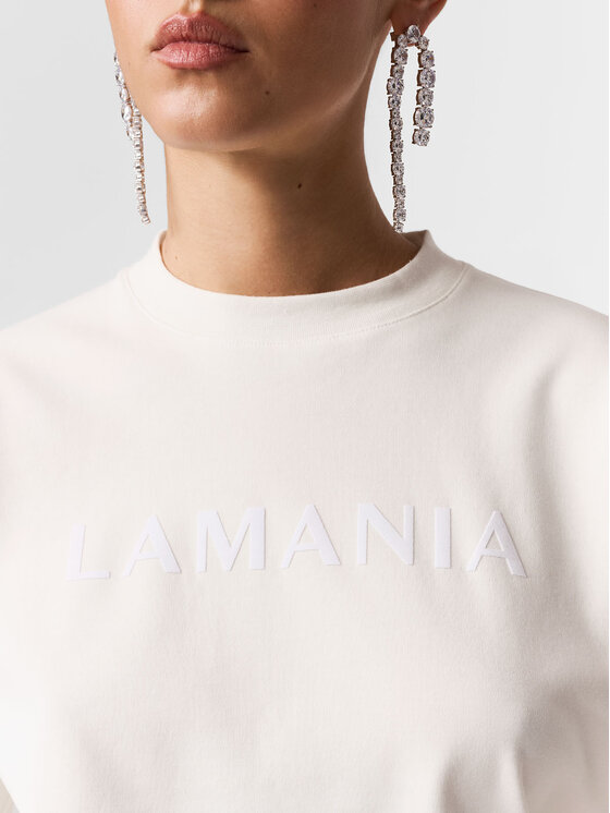 La Mania La Mania T-Shirt CHUCK Bílá Basic Fit