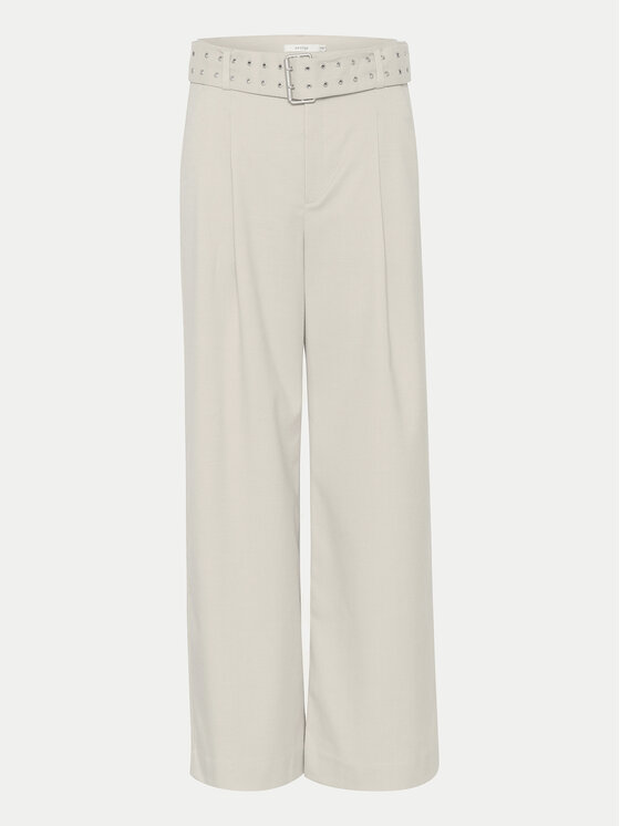 Gestuz Gestuz Pantaloni din material Editha 10908856 Bej Relaxed Fit