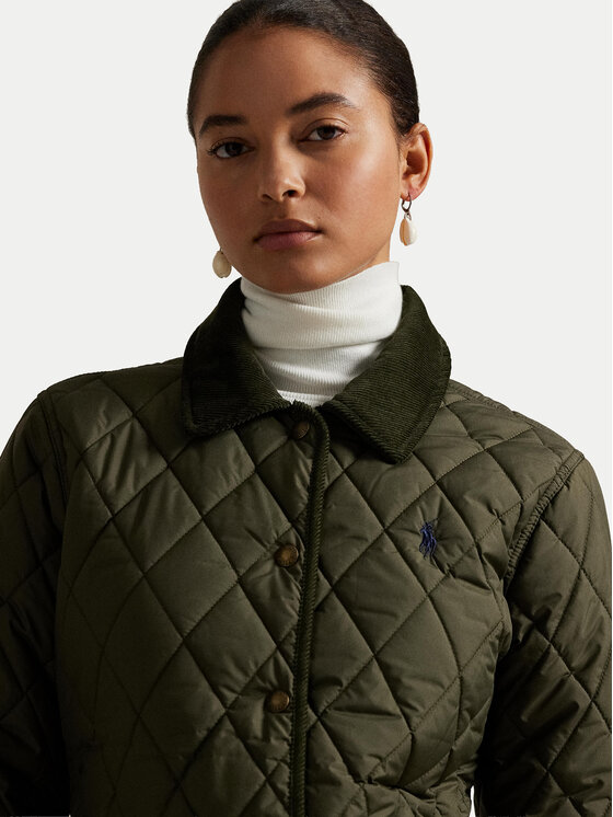 Polo Ralph Lauren Polo Ralph Lauren Bunda pro přechodné období 211965336001 Zelená Straight Fit