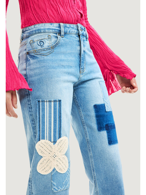 Desigual Desigual Дънки LETO Син To Fit