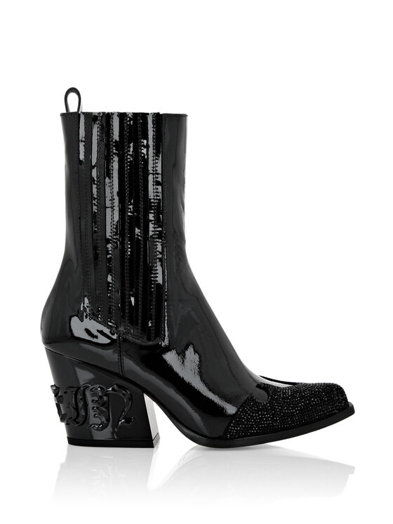 PHILIPP PLEIN PHILIPP PLEIN Kozačky 3205 Černá