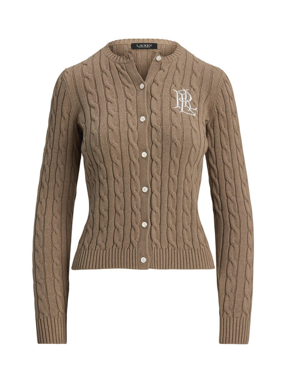 LAUREN RALPH LAUREN LAUREN RALPH LAUREN Kardigán 200932225012 Hnedá Slim Fit